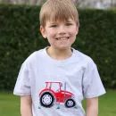 British Country Collection Big Red Tractor Childrens T-Shirt additional 4