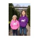 British Country Collection Dancing Unicorn Childs Hoodie additional 1