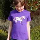 British Country Collection Dancing Unicorn Childs Tee additional 1