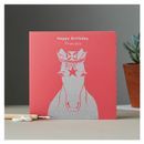 Deckled Edge Colour Block Pony Card additional 4