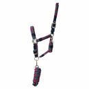 Hy Equestrian Multicolour Adjustable Head Collar with Rope additional 5