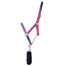 Hy Equestrian Ombre Head Collar &amp; Lead Rope additional 3