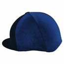 Hy Equestrian Velour Soft Velvet Hat Cover - One Size additional 3
