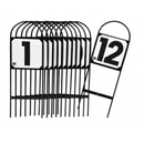 STUBBS Show Jump Numbers 1-12 (S671M) additional 1