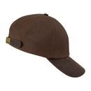 Hoggs Of Fife Waxed Olive Baseball Cap additional 5
