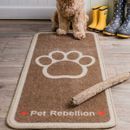 Pet Rebellion Stop Muddy Paws Biscuit Dog Mat additional 4