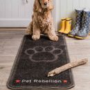 Pet Rebellion Stop Muddy Paws Black Dog Mat additional 3