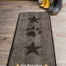 Pet Rebellion Stop Muddy Paws Stars Dog Mat additional 1