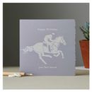 Deckled Edge Colour Block Pony Card additional 5