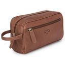 Hoggs Monarch Leather Wash Bag - Hazelnut additional 1