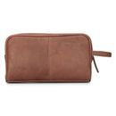 Hoggs Monarch Leather Wash Bag - Hazelnut additional 3