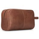 Hoggs Monarch Leather Wash Bag - Hazelnut additional 4