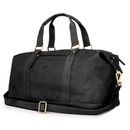 Hoggs Monarch Leather Carryon Holdall Bag - Black additional 3