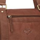 Hoggs Monarch Leather Carryon Holdall Bag - Hazelnut additional 4