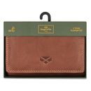 Hoggs Monarch Full Grain Leather Bi-Fold Purse - Hazelnut additional 2