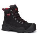 Hoggs Poseidon S3 Leather Lace-Up Safety Boots - Black Nubuck additional 1