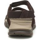 Men's Apparatus Embossed Brown Cow Suede Sandals additional 2