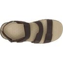 Men's Apparatus Embossed Brown Cow Suede Sandals additional 4