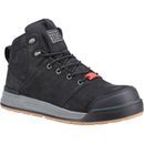 3056 Lace Zip Safety Boot Black additional 1
