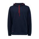 Brushed Fleece Hoodie Blue additional 3