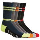 Crew Five Pack Worksock Multicoloured additional 1