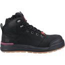 Women's 3056 PR Side Zip Safety Boot Black additional 3