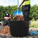 Red Gorilla Recycled Sturdy Tub With Handles - Black additional 4