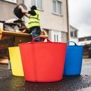 Red Gorilla Flexible Plastic Tub With Handles - Large (38 Litres) additional 2