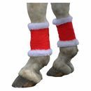 Hy Equestrian Christmas Santa Horse Leg Wraps (Set of 4) additional 4