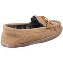 Cotswold Alberta Suede Leather Moccasin Slippers - Cream additional 6