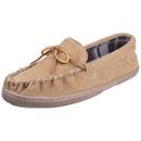 Cotswold Alberta Suede Leather Moccasin Slippers - Cream additional 4