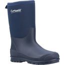 Cotswold Children's Hilly Waterproof Neoprene Blue Wellington Boots additional 2