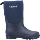 Cotswold Children's Hilly Waterproof Neoprene Blue Wellington Boots additional 4