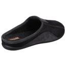 Cotswold Westwell Slip On Faux Suede Slippers - Black additional 4