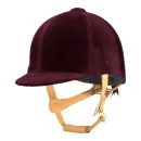 Champion CPX3000 Burgundy Riding Hat with Flesh Strap additional 2