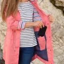 Lighthouse Women's 3/4 Length Waterproof Alice Coat - Coral additional 2