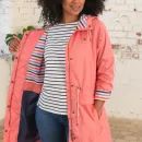 Lighthouse Women's 3/4 Length Waterproof Alice Coat - Coral additional 4