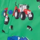 Lighthouse Ethan Peagreen Tractor Print Boys Waterproof Coat additional 4