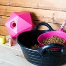 Red Gorilla Tyre Rubber Small Feed Skip For Horses - 11 Litre additional 2