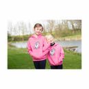 British Country Collection Candy Floss Pink Bracken Pony Children's Hoodie additional 1