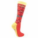 Hy Equestrian Christmas Cross Stitch Socks (Pack of 3) additional 2