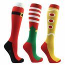 Hy Equestrian Festive Feet Christmas Socks (Pack of 3) additional 1