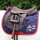 Hy Equestrian Thelwell Collection Practice Makes Perfect Saddle Pad additional 3