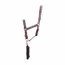 Hy Equestrian Woven Polo Head Collar and Lead Rope additional 1