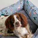 Joules Rainbow Dogs Box Bed additional 5