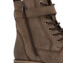 Hoggs Women's Bridle Buckle Premium Leather Boots - Brown additional 3