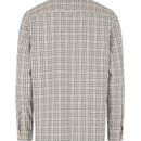 Hoggs Garvock Twill Herringbone Check Shirt - Brown/Green additional 4