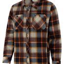 Hoggs Brucefield Flannel Check Fleece Shacket - Brown/Navy additional 1