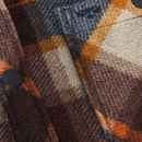 Hoggs Brucefield Flannel Check Fleece Shacket - Brown/Navy additional 3