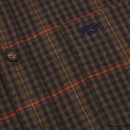 Hoggs Harris Tweed-Style Country Twill Check Shirt - Green additional 4